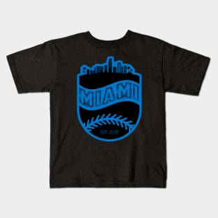 Miami Baseball 01 Kids T-Shirt